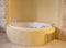 Bathtub jacuzzi in a modern bathroom