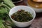 Bathua ka Saag, Pigweed leaf curry, Indian traditional food