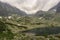 Batizovske Pleso and surrounding peaks. High Tatra Mountains. Slovakia.