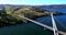 Batman Bridge by the Tamar river near Sidmouth.