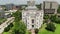 Baton Rouge, Drone View, Old State Capitol, Downtown, Louisiana