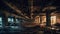 Bats Hang in Cinematic Detail: Abandoned Garage Marvels in Hyper-Resolutio