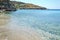 Batsi beach Andros island Greece