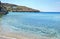 Batsi beach Andros island Greece