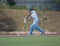 Batsman hitting cricket ball