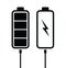 Battery black charging levels