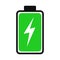 Battery charge status . Icon phone battery energy levels and power indicator. Recharge battery electricity . Accumulator