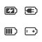 battery icon illustration design