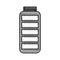 Battery supply isolated icon