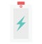 Battery, thunder Color Isolated Vector Icon