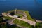 Battery Weed fort Staten Island aerial image