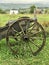 A battle cannon rests in the foothills of Zakopane - POLAND