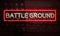 Battle Ground State Political American Flag Neon Sign Graphic Art