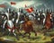 Battle of Knights, Generative AI Illustration