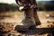 Battle Ready Footwear Redefining Military Combat Boots. Generative AI