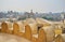 The battlements of Bab Zuwayla Gate, Cairo, Egypt