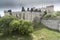 Battlements of the fortress of Rhodes Rhodes town Rhodes Greece