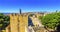 Battlements Walk Castle Fort Castelo de Sao Jorge Lisbon Portug