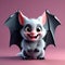 Batty Charm: 3D Rendering Delight