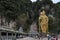 Batu Caves entrance and Lord Murugan Statue in Kuala Lumpur Malaysia. Batu Caves are located just north of Kuala Lumpur,and have