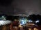 Batu night view lamp mountain