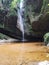 Batu Tilam waterfall - kampar Indonesia