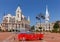 Batumi. Europe Square in the morning.