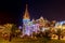 Batumi. Europe Square at night.