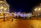 Batumi. Europe Square at night.