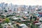Batumi. Georgia. Panorama of the city on the old and new modern Batumi. Houses, apartments, rent, construction.