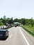 Bavaria, Germany - June 25, 2019: autobahn road germany highway.