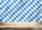 Bavaria Oktoberfest Flag Wooden Table