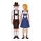 Bavarian couple avatar