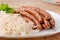 Bavarian fried sausages