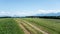 Bavarian landscape and Alps