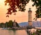 Bavarian Lion and Lighthouse in Lindau, Germany