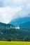 Bavarian Neuschwanstein Castle view