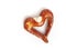 A bavarian soft pretzel in heart shape (2)