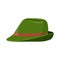 Bavarian tyrolean green hat