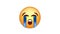 Bawling Emoji with Luma Matte