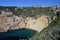 The bay of Cala Inferno in the coast of Capo Caccia