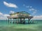 Bay Chateau, Stiltsville, Biscayne National Park, Florida.