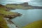 Bay and cliffs on the Isle of Skye