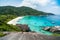 Bay with crystal water on Similan island, Thailand