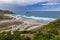 Bay of Flying Sand on the Otagao Peninsula Southen New Zealand