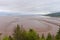 Bay of Fundy in low tide, New Brunswick, Canada