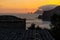Bay of Jeranto Massa Lubrense at sunset