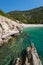 Bay near Lubenice on a sunny day in spring