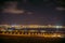 Bay of the night Gelendzhik, view from the Thin Cape, night resort town