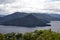 Bay with sailboat in Marlborough sounds